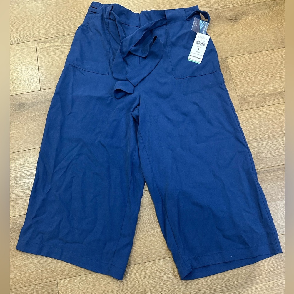 Nwt The Northern Reflections Blue Wide-Leg Pants ( Night sky colour) L